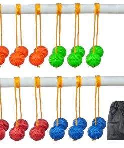 Zelerdo 12 Pack Ladder Toss Balls Ladder Balls Replacement