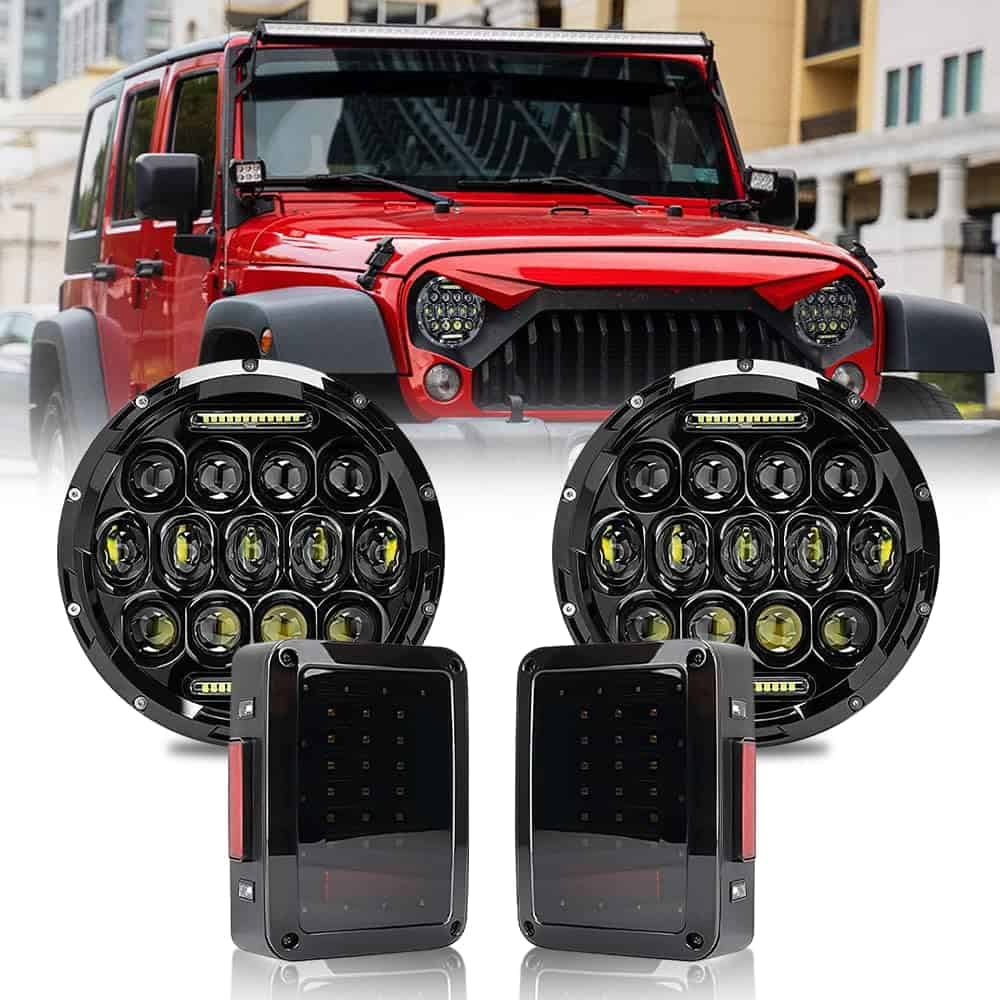 Faros LED mejorados JHLion NEW 2000% más brillantes para