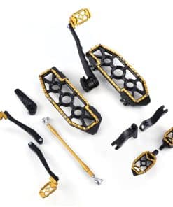 TOPRAMETAL para Harley Touring Floorboards MX Footboards