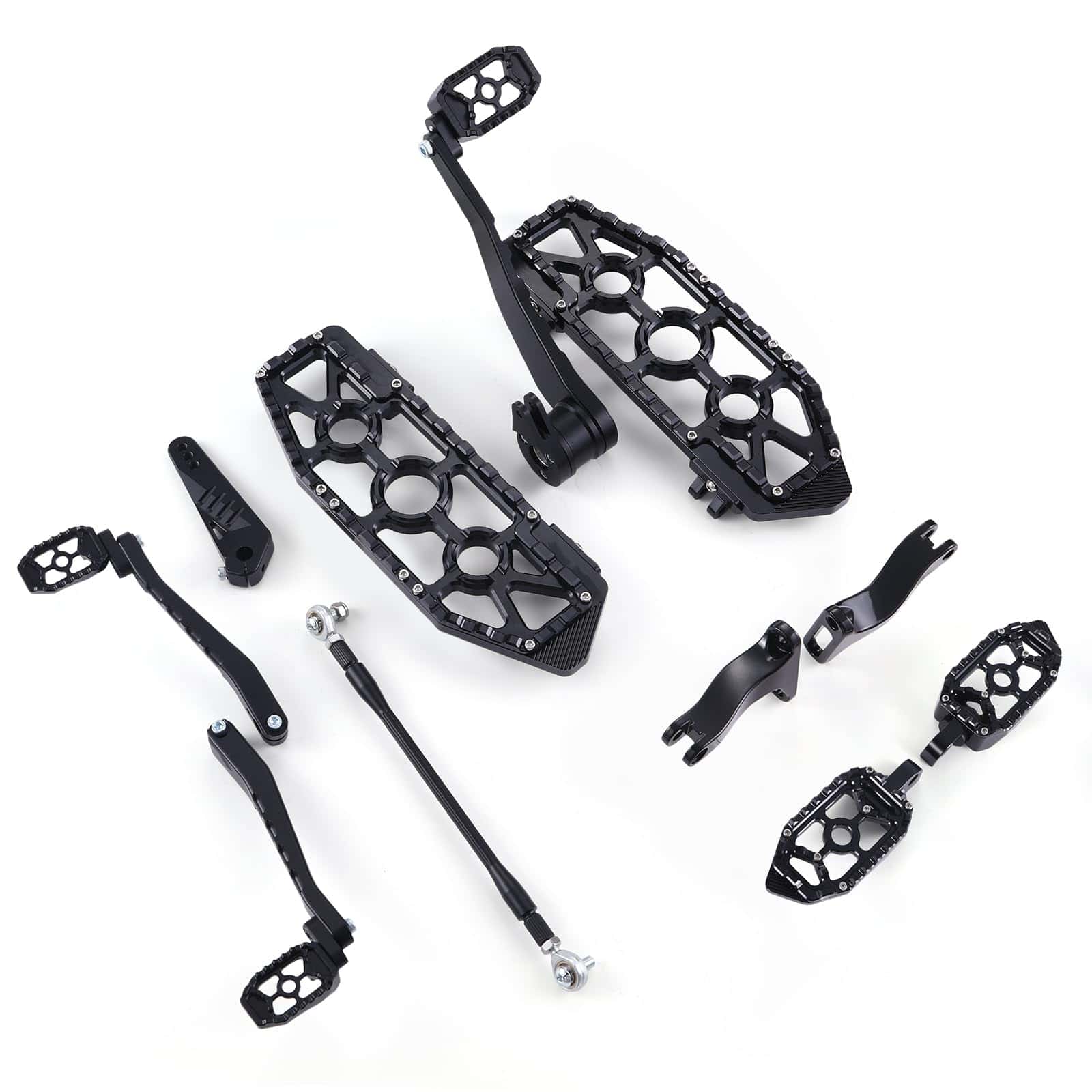 TOPRAMETAL para Harley Touring Tablas de Piso MX Reposapiés