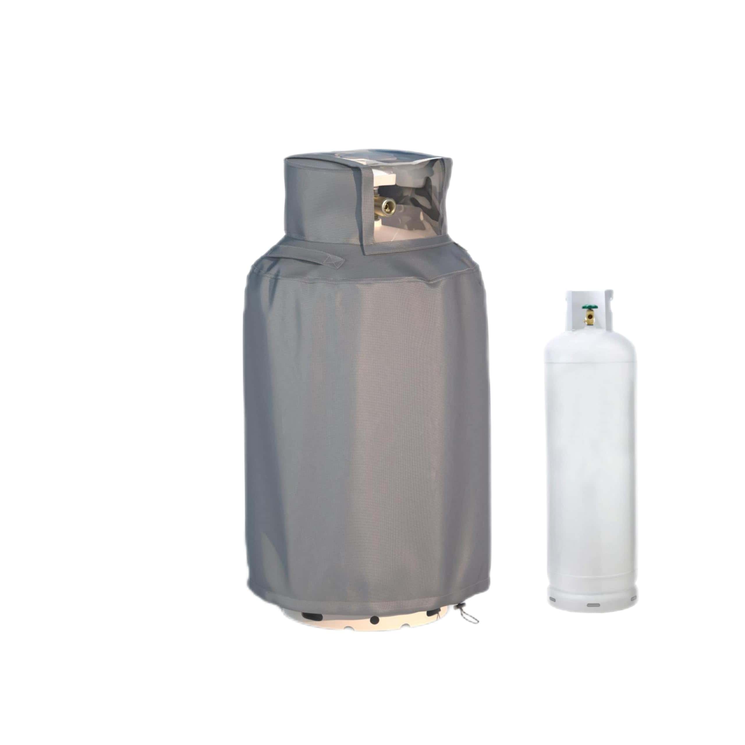 Cubierta para tanque de propano de 60 lb con tela Oxford