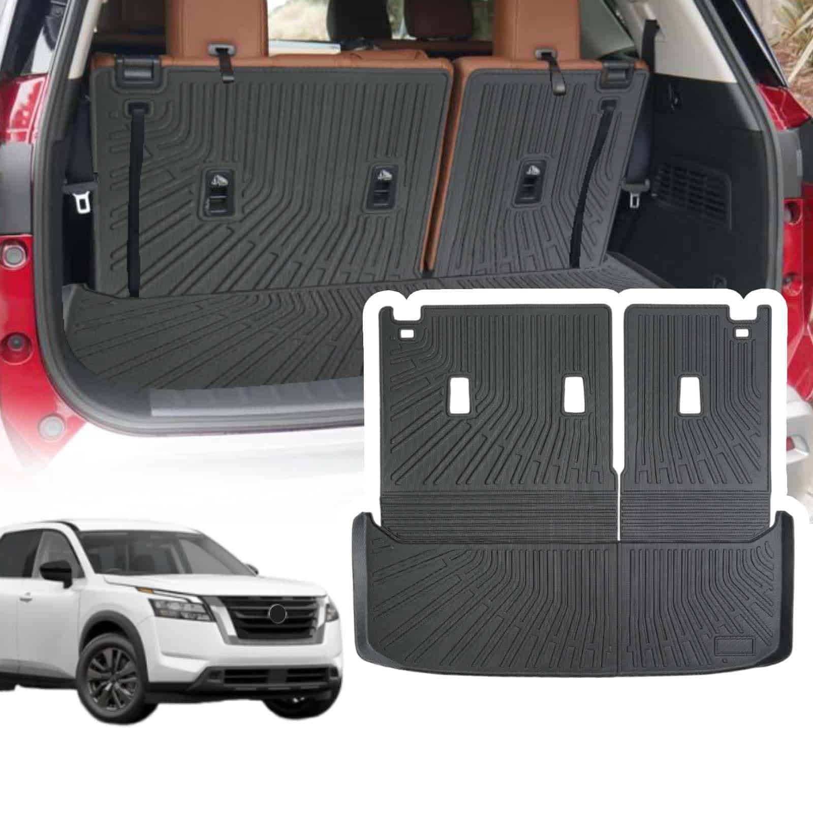 Protector de maletero YEBOOCA Compatible con Nissan