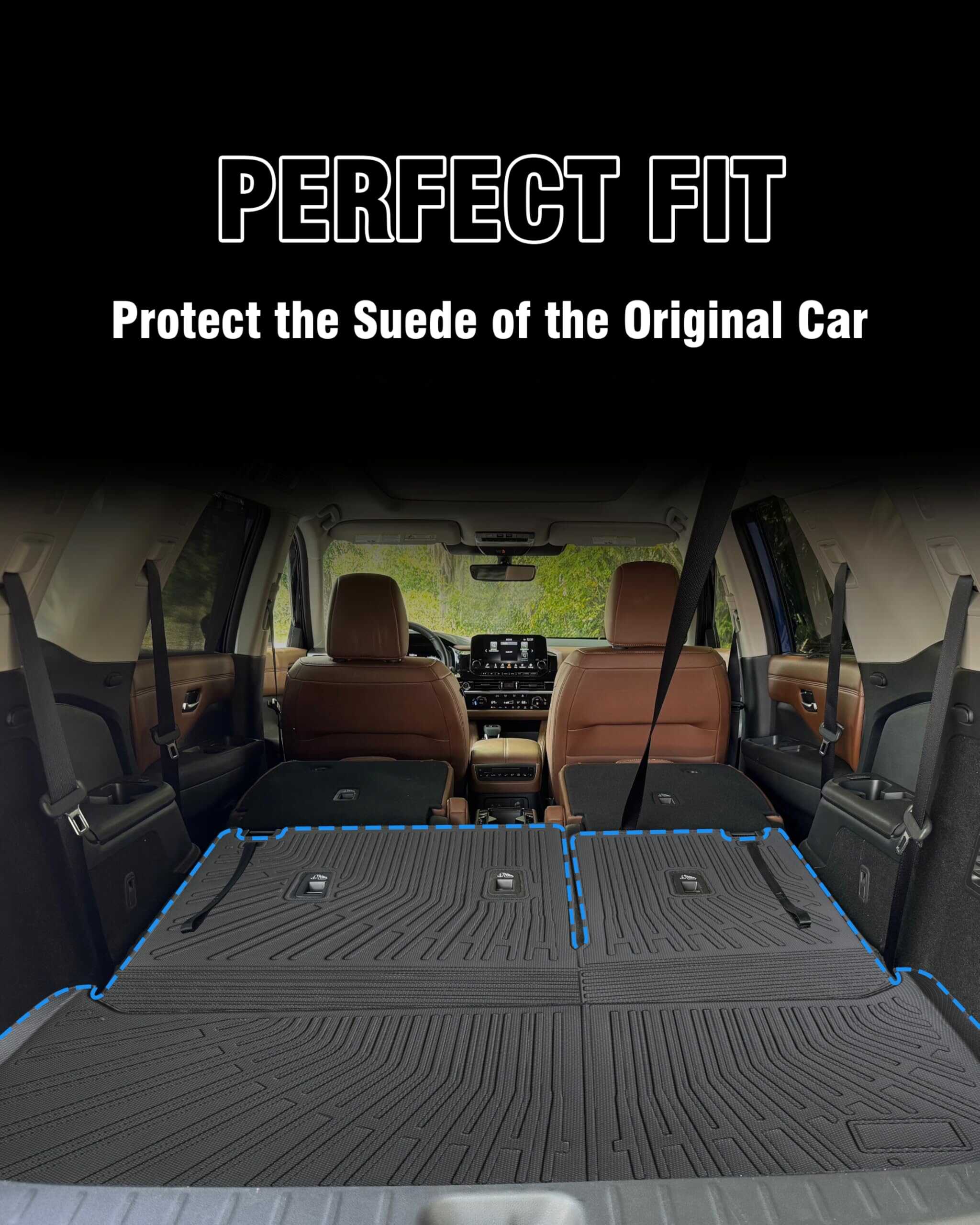 Protector de maletero YEBOOCA Compatible con Nissan - Imagen 3