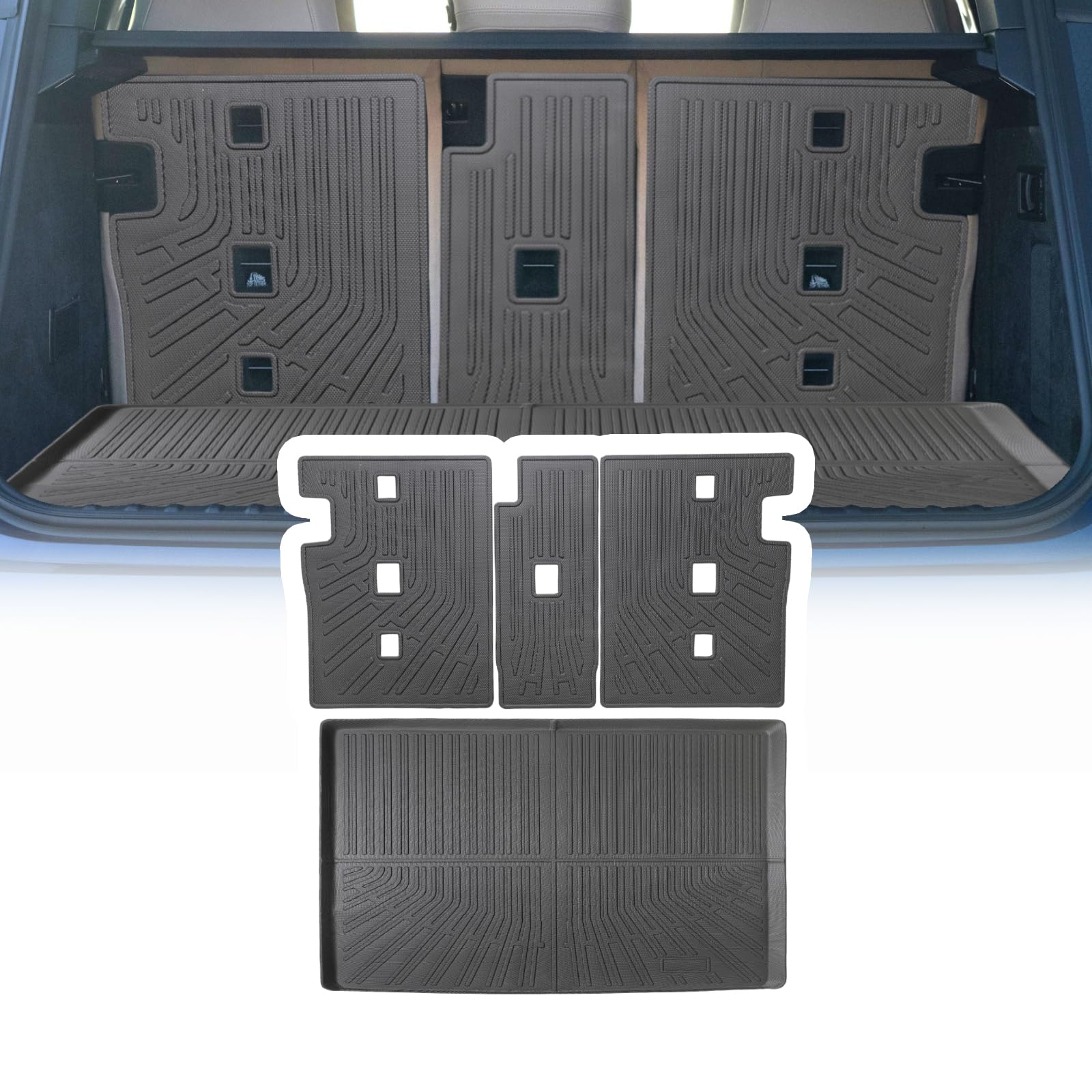 YEBOOCA Protector de maletero compatible con BWM IX