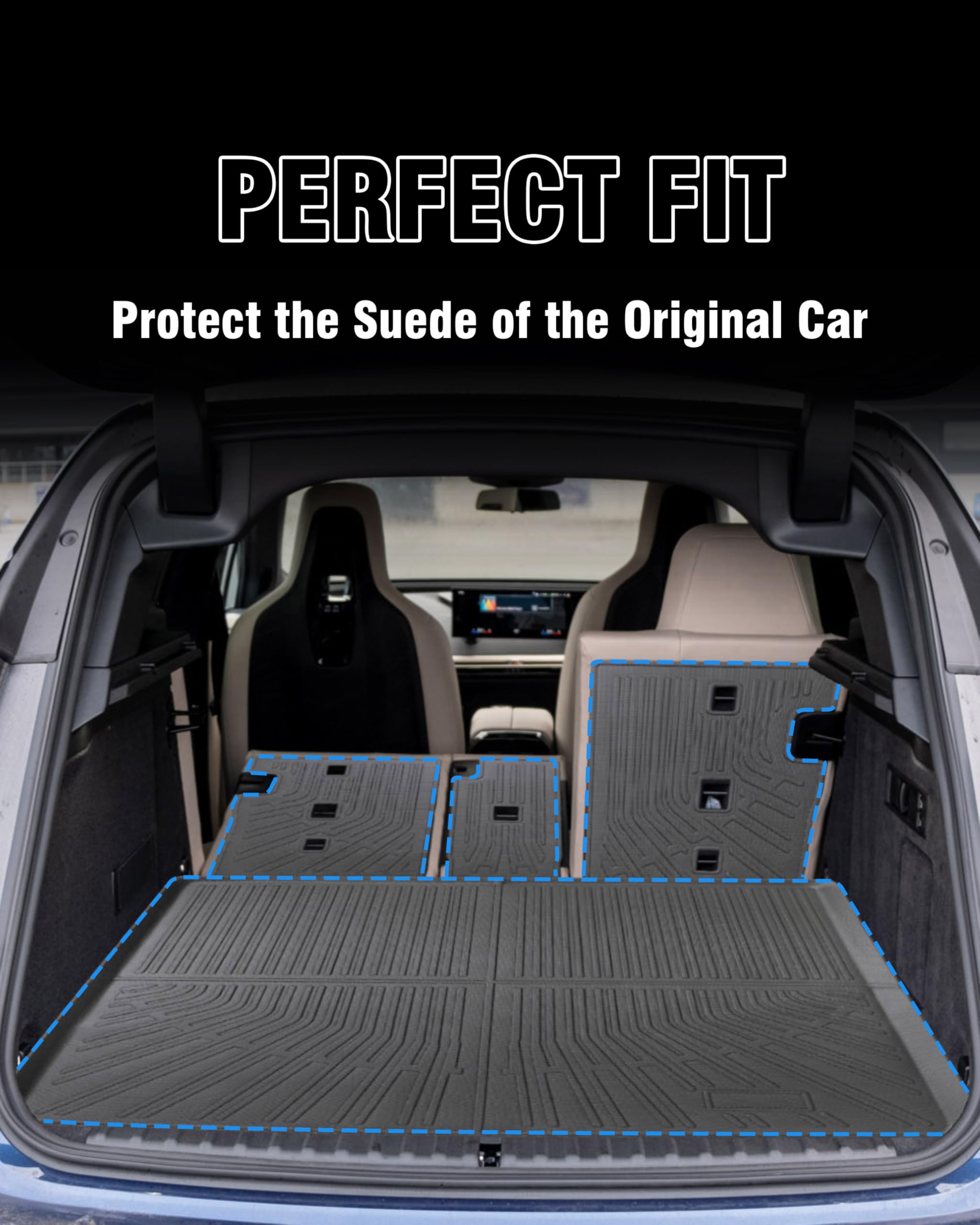 YEBOOCA Protector de maletero compatible con BWM IX - Imagen 3