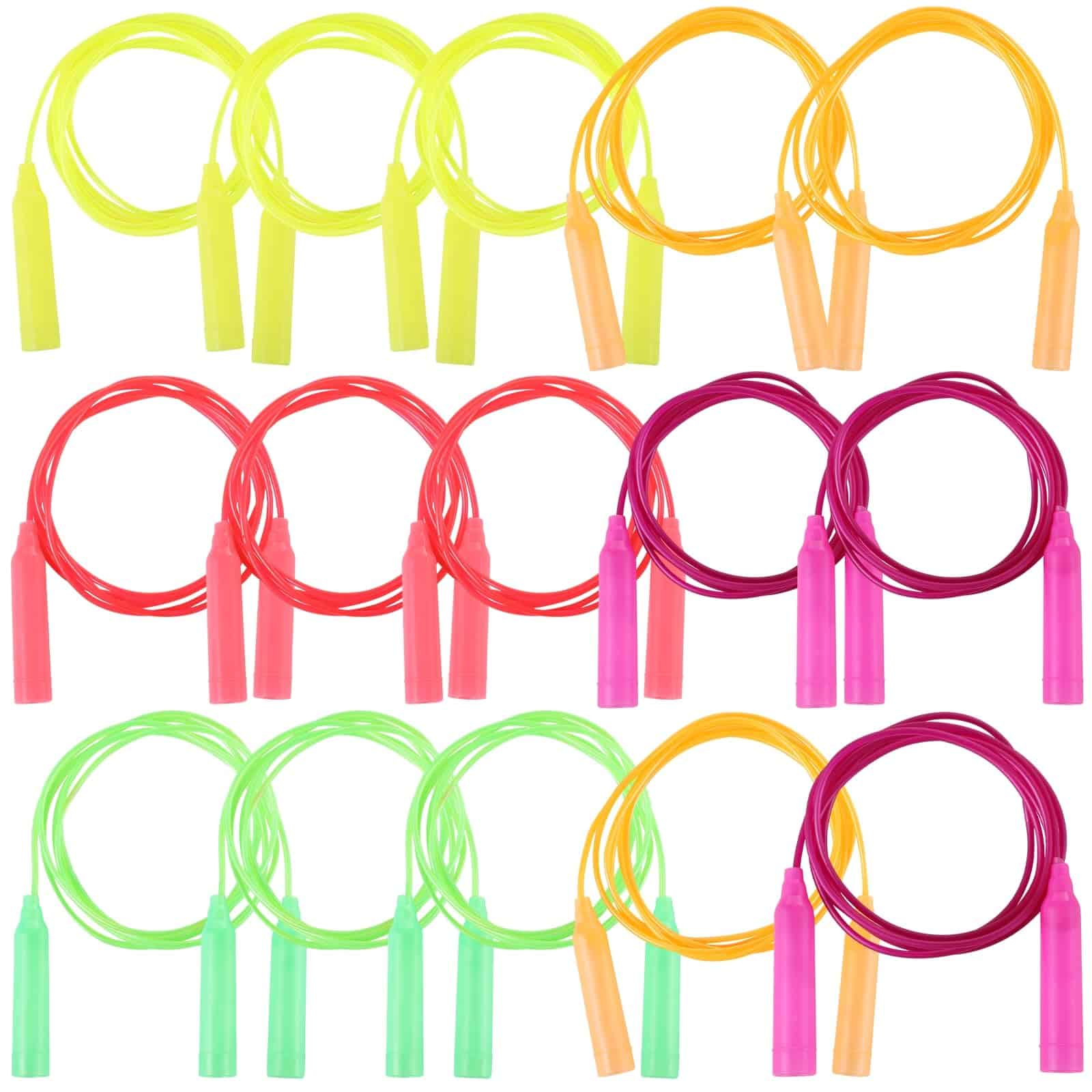 30 Pcs Cuerdas de Saltar para Niños Estudiantes, Cuerda de