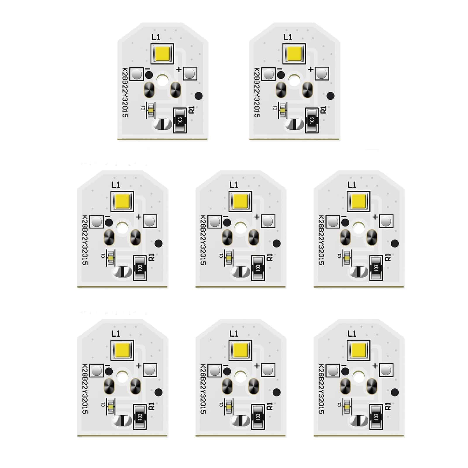 Luces LED para refrigerador WR55X11132 WR55X25754 de GE,
