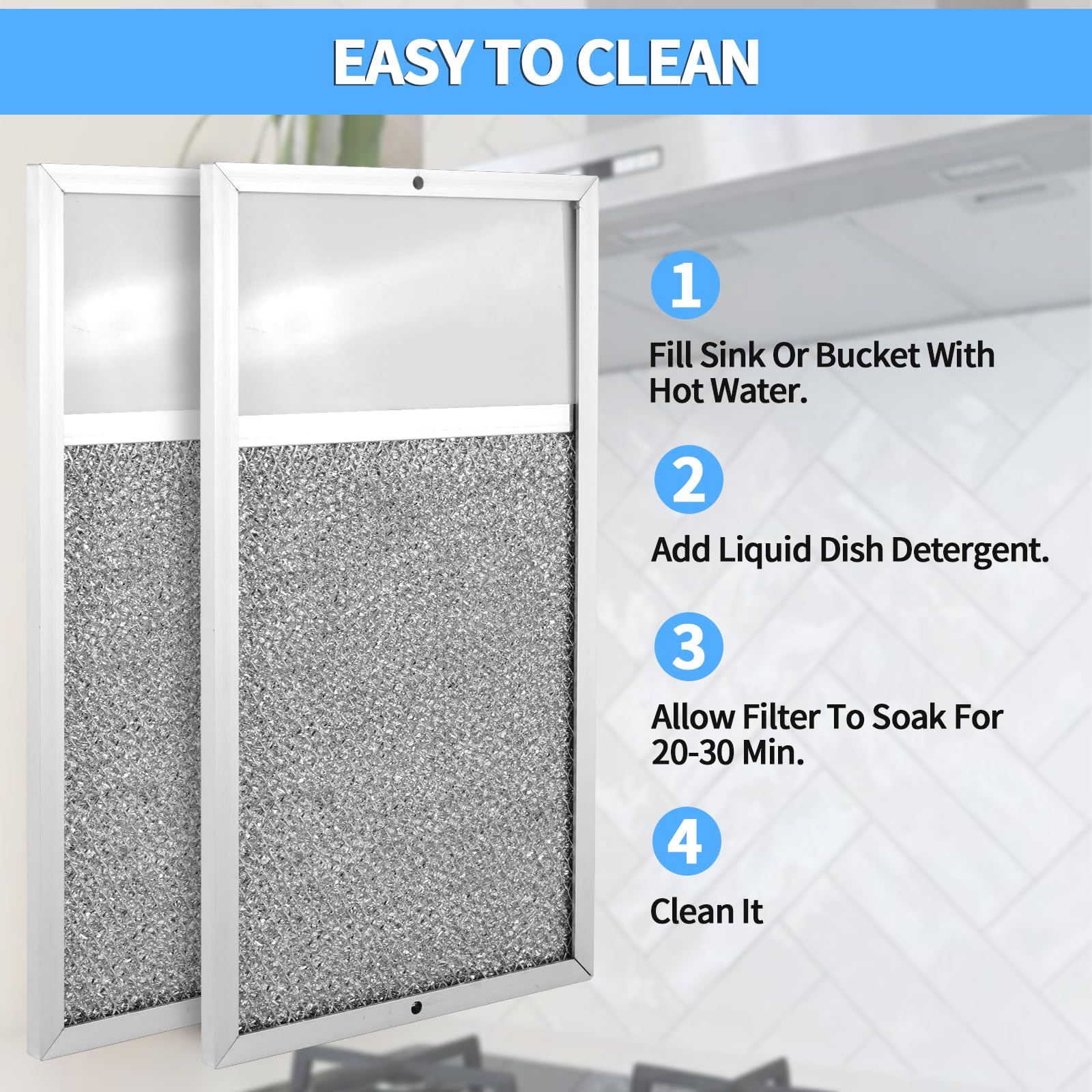 Filtro de campana con lente de luz de repuesto para Broan - Imagen 7