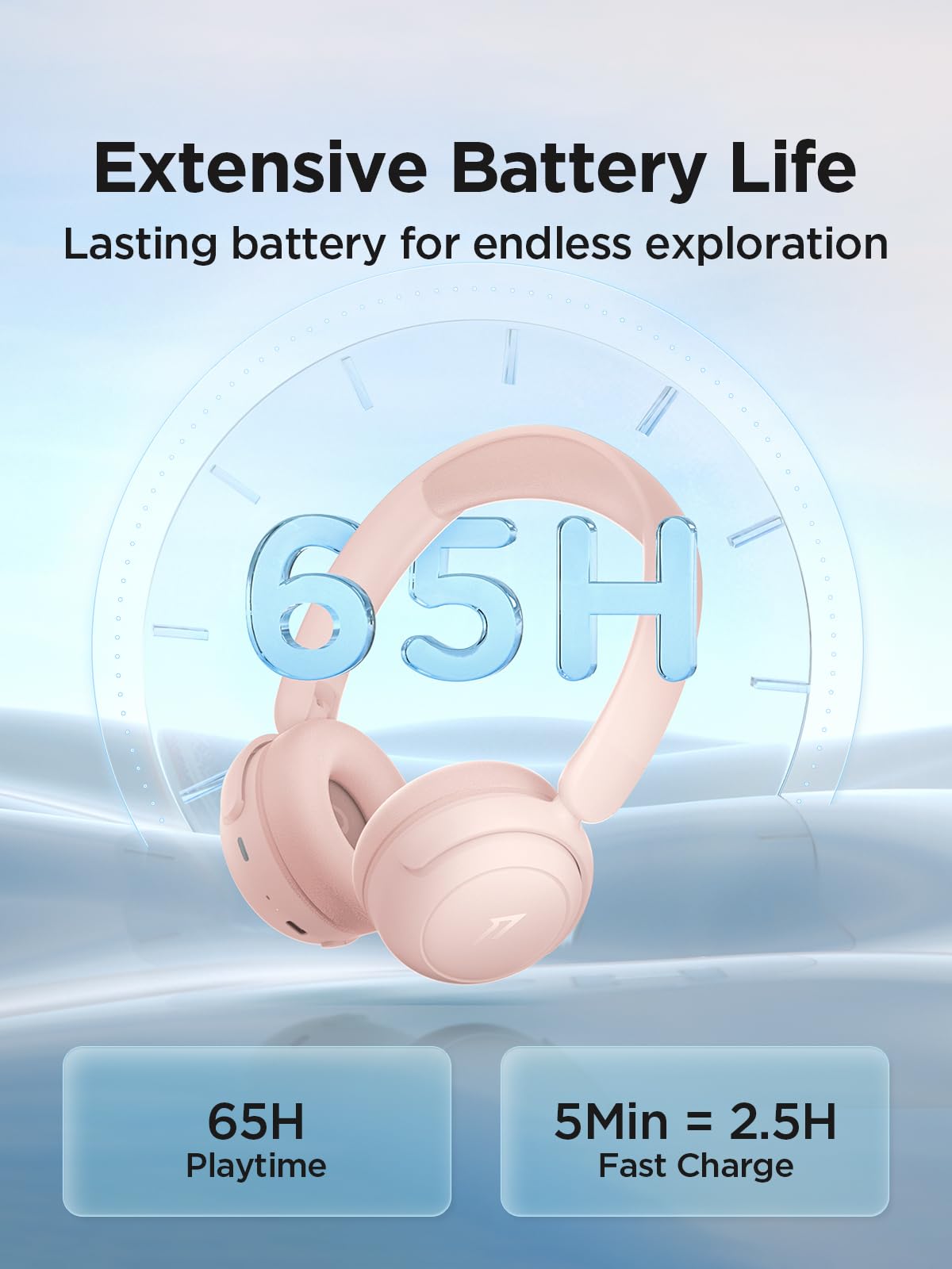 1MORE Audífonos inalámbricos Bluetooth para niños - HQ20 - Imagen 5