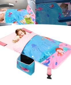 Cama de avión Gocozy para niños con manta, Extensor de