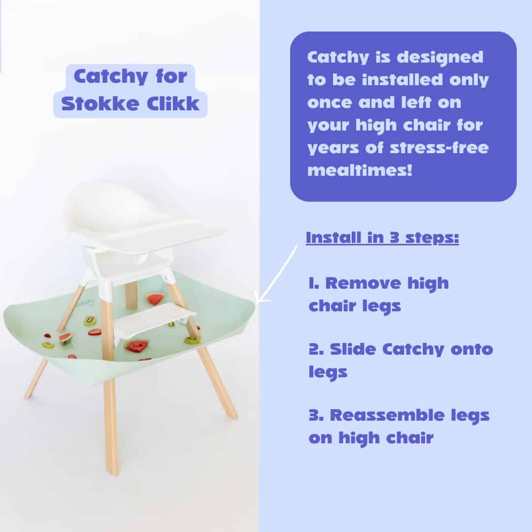 Atrapa alimentos - Compatible con la trona Stokke Clikk + - Imagen 6