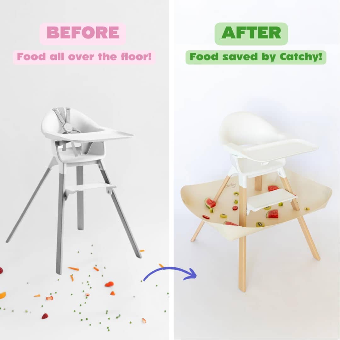 CATCHY -Food Catcher-Compatible con Stokke Clikk High Chair - Imagen 7