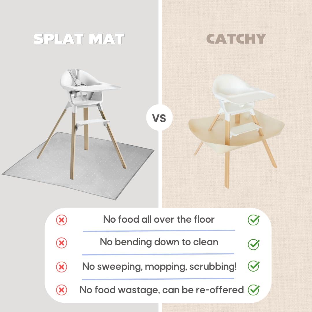 CATCHY -Food Catcher-Compatible con Stokke Clikk High Chair - Imagen 5