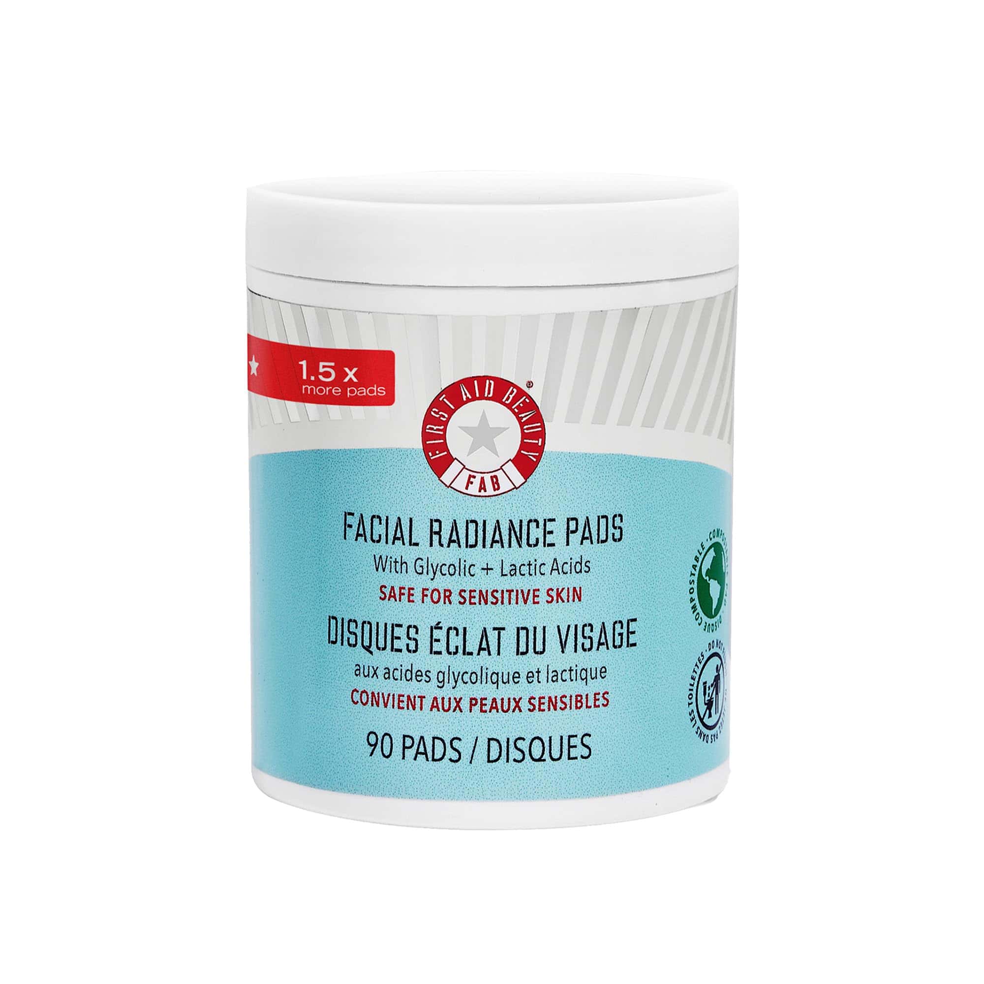 First Aid Beauty - Pads de Radiance Facial con Ácidos