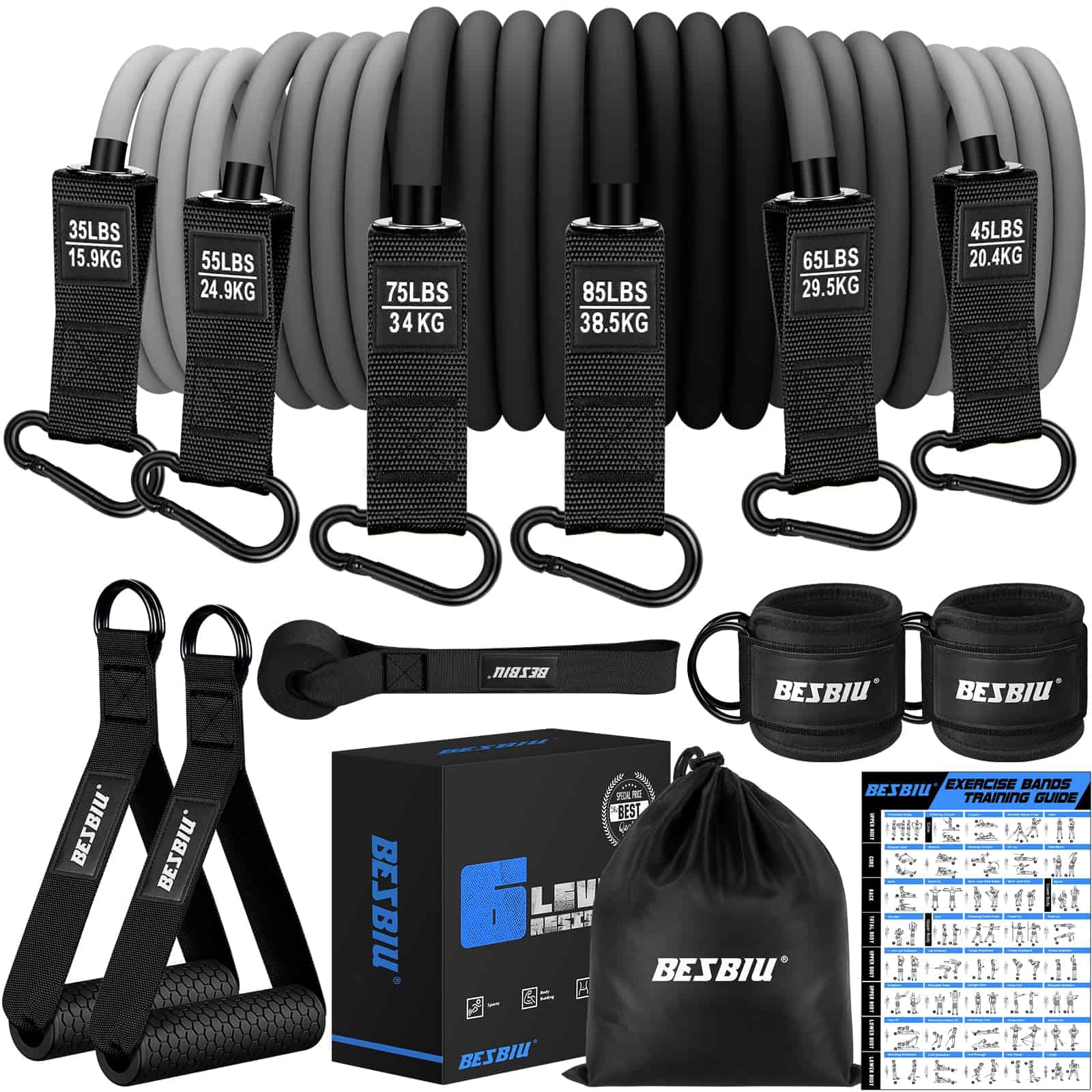 Bandas de Resistencia Extra Fuertes para Ejercicios