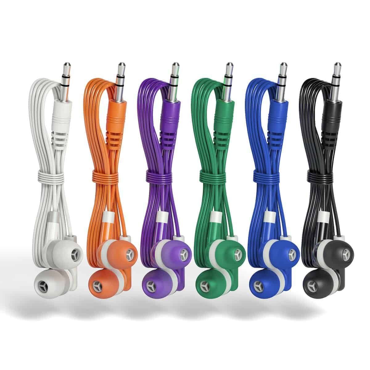 SP SOUNDPRETTY Paquete de 24 Audífonos con Cable para Oídos - Imagen 5