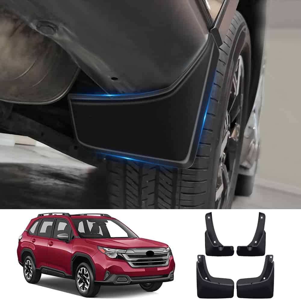 LUNQIN Guardabarros para Coches Guardabarros Salpicaduras