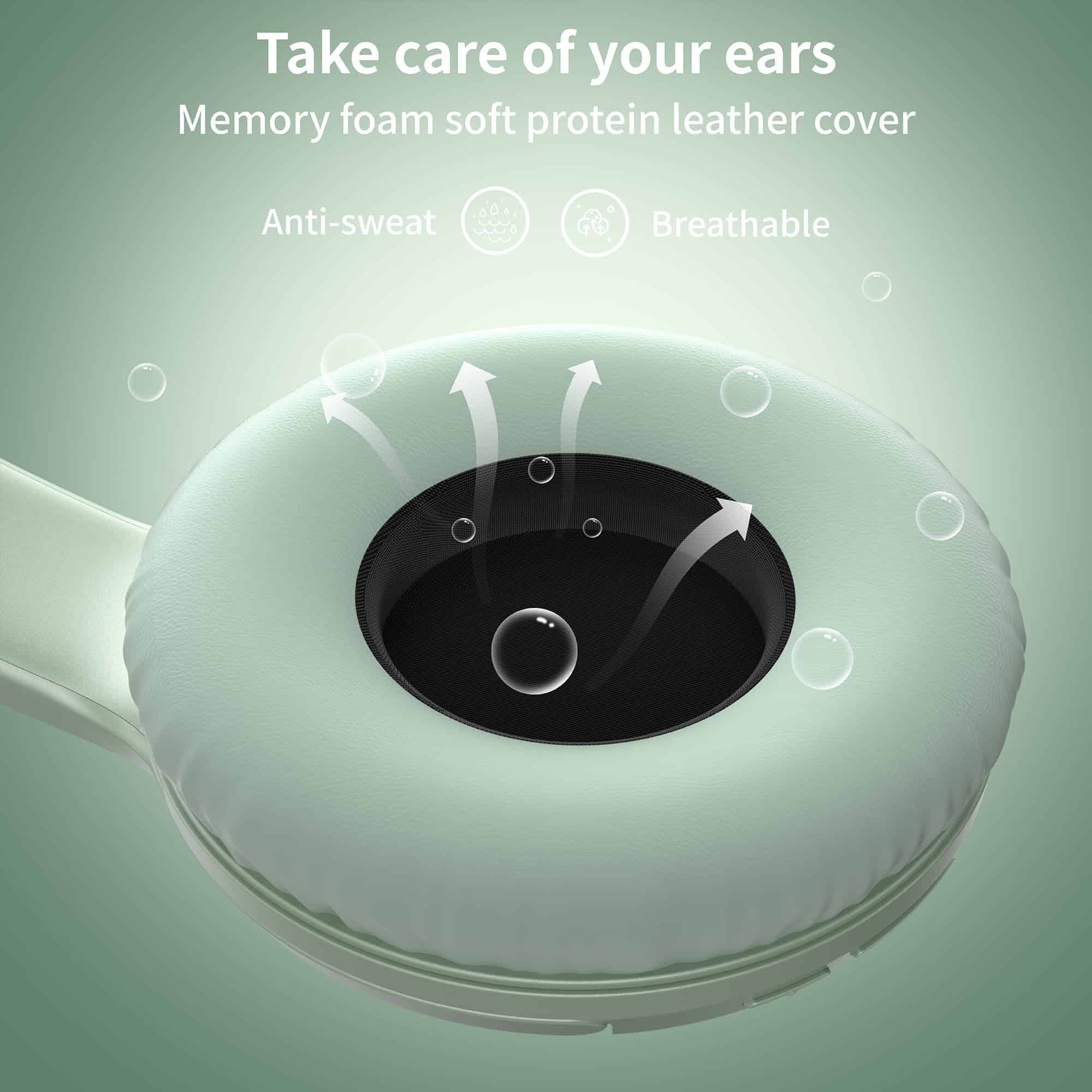 Audífonos Inalámbricos Bluetooth 120 Horas de Reproducción, - Imagen 4