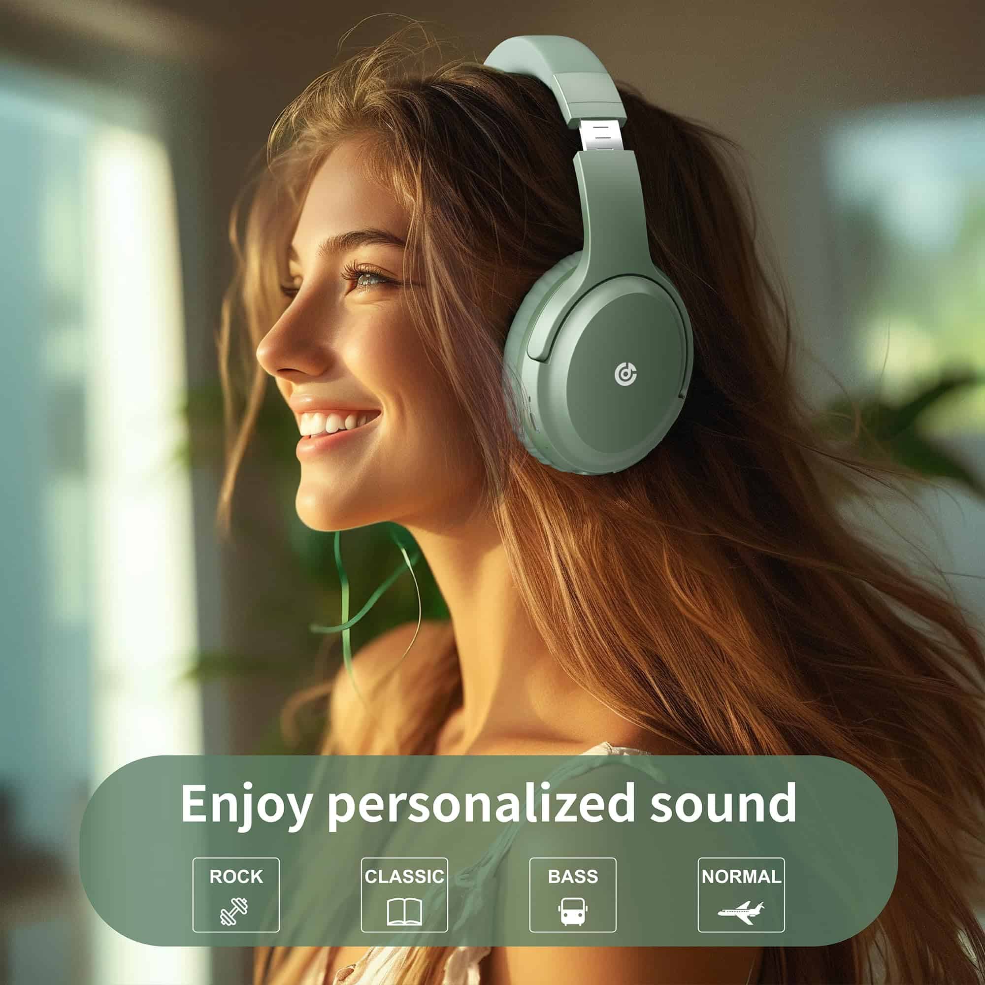 Audífonos Inalámbricos Bluetooth 120 Horas de Reproducción, - Imagen 8