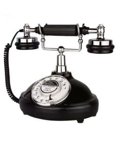 Teléfono Retro, Teléfono Fijo TelPal con Redial de Último