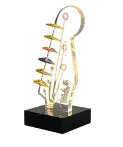 Soporte de Púas de Guitarra iluminado GUKIYUSI, Exhibidor