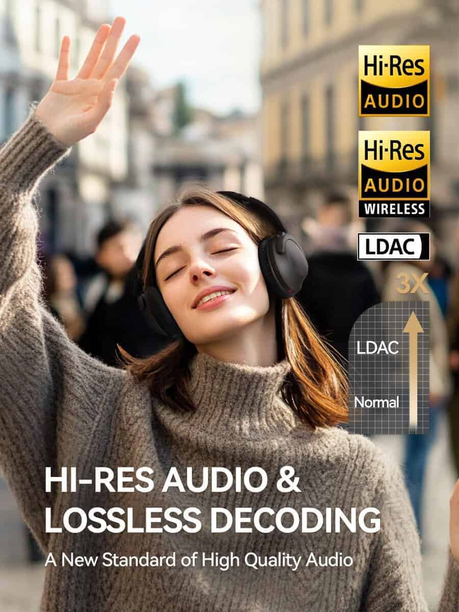 Audífonos con cancelación de ruido 1MORE -Gris Mate - Imagen 3