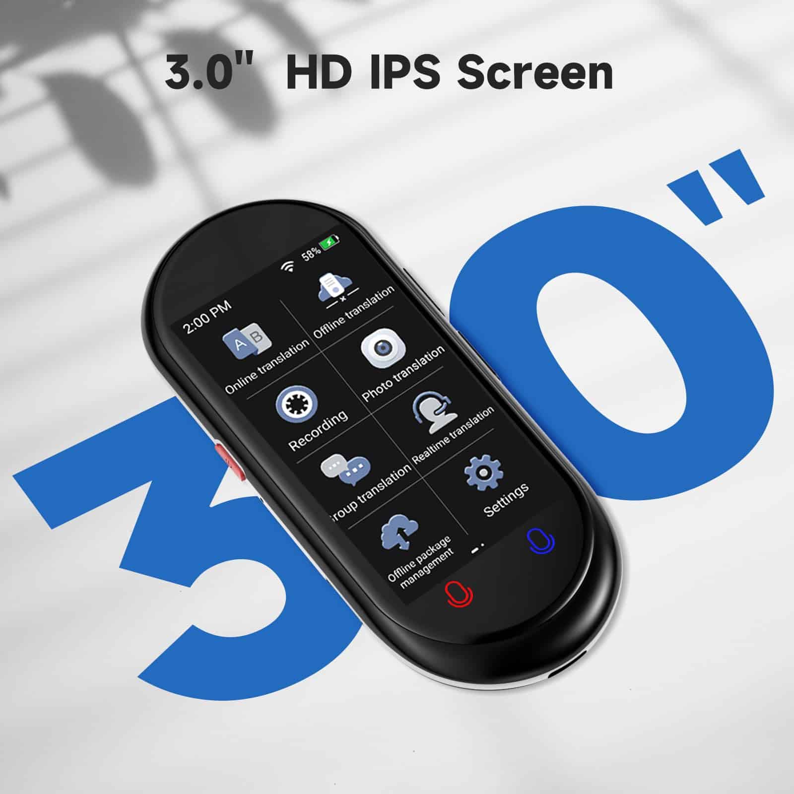 Dispositivo Traductor de Idiomas, Traductor de ChatGPT Ai, - Imagen 7