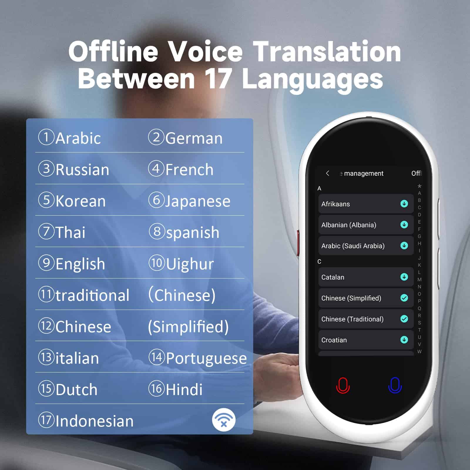 Dispositivo Traductor de Idiomas, Traductor de ChatGPT Ai, - Imagen 6