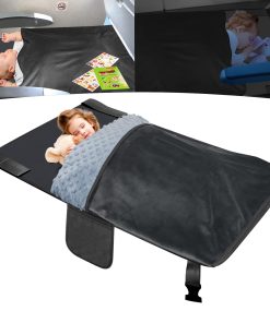 Cama de avión para niños GoCozy con manta, -Gris con manta