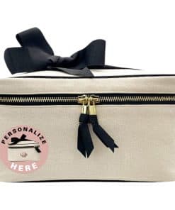 Bolsa de maquillaje Bag-all para mujeres | -Crema