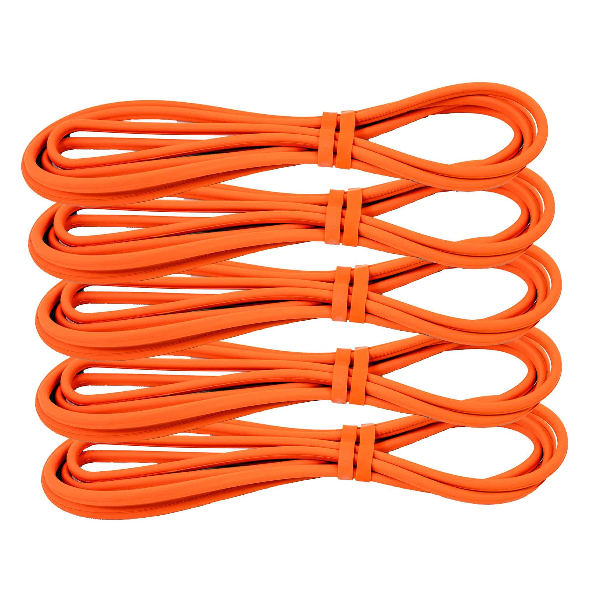 Conjunto de 5 Bandas de Ayuda Orange Iron Core Athletics -