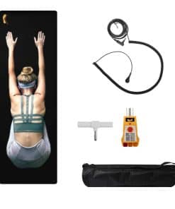 Tapete de Yoga de Conexión a Tierra -Negro