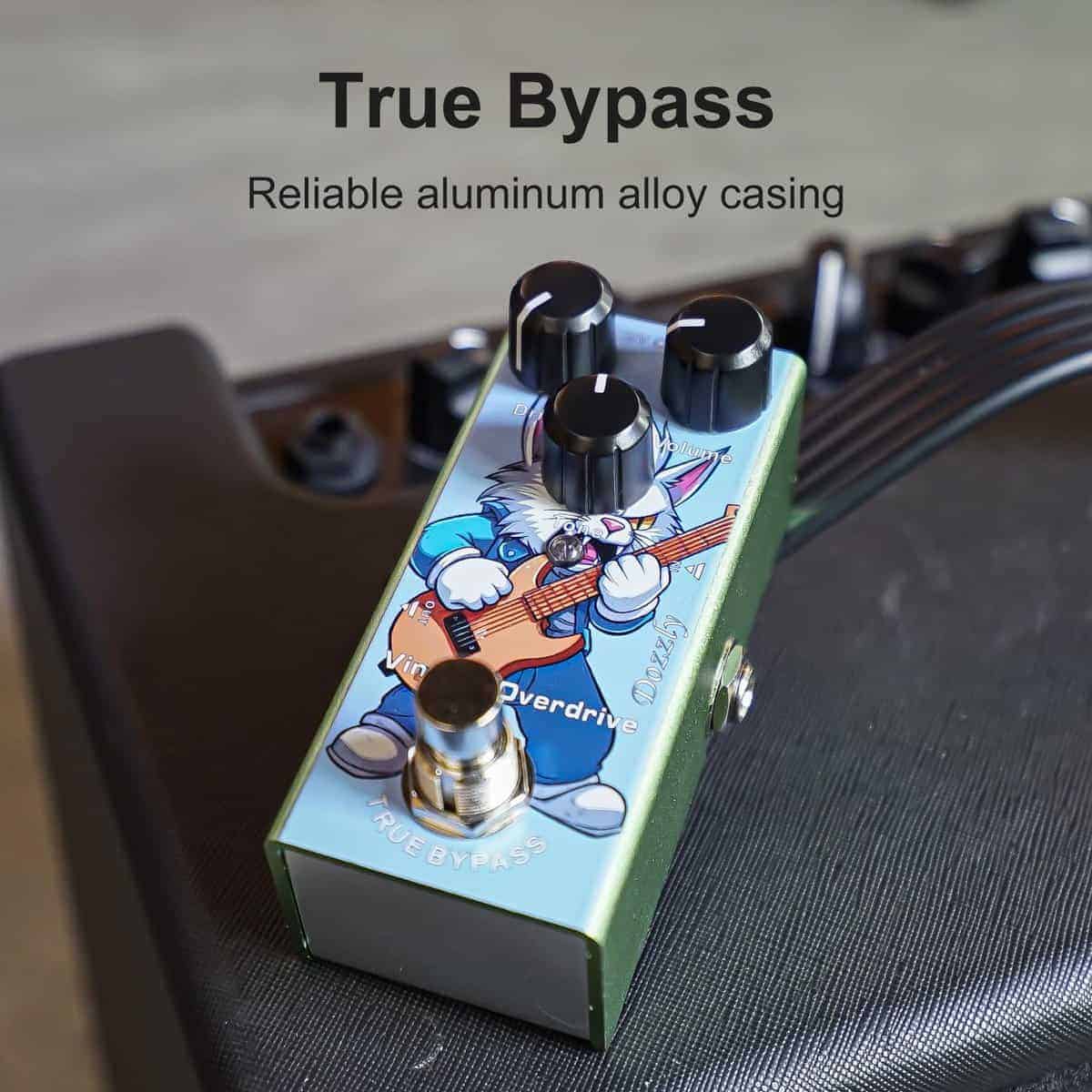 Pedal de guitarra Dozzly Overdrive Vintage Pedal de efectos - Imagen 4