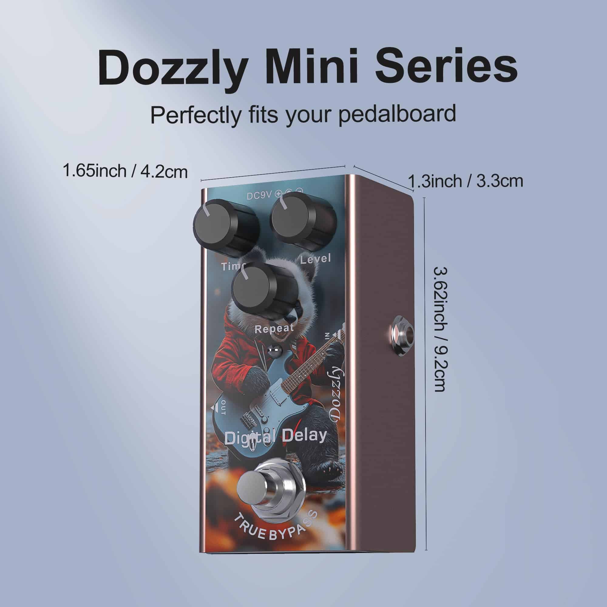 Pedal de Retardo Digital Dozzly para Guitarra Eléctrica - Imagen 3