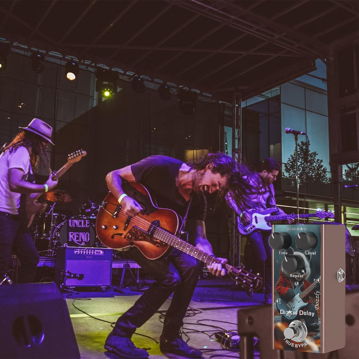 Pedal de Retardo Digital Dozzly para Guitarra Eléctrica - Imagen 7