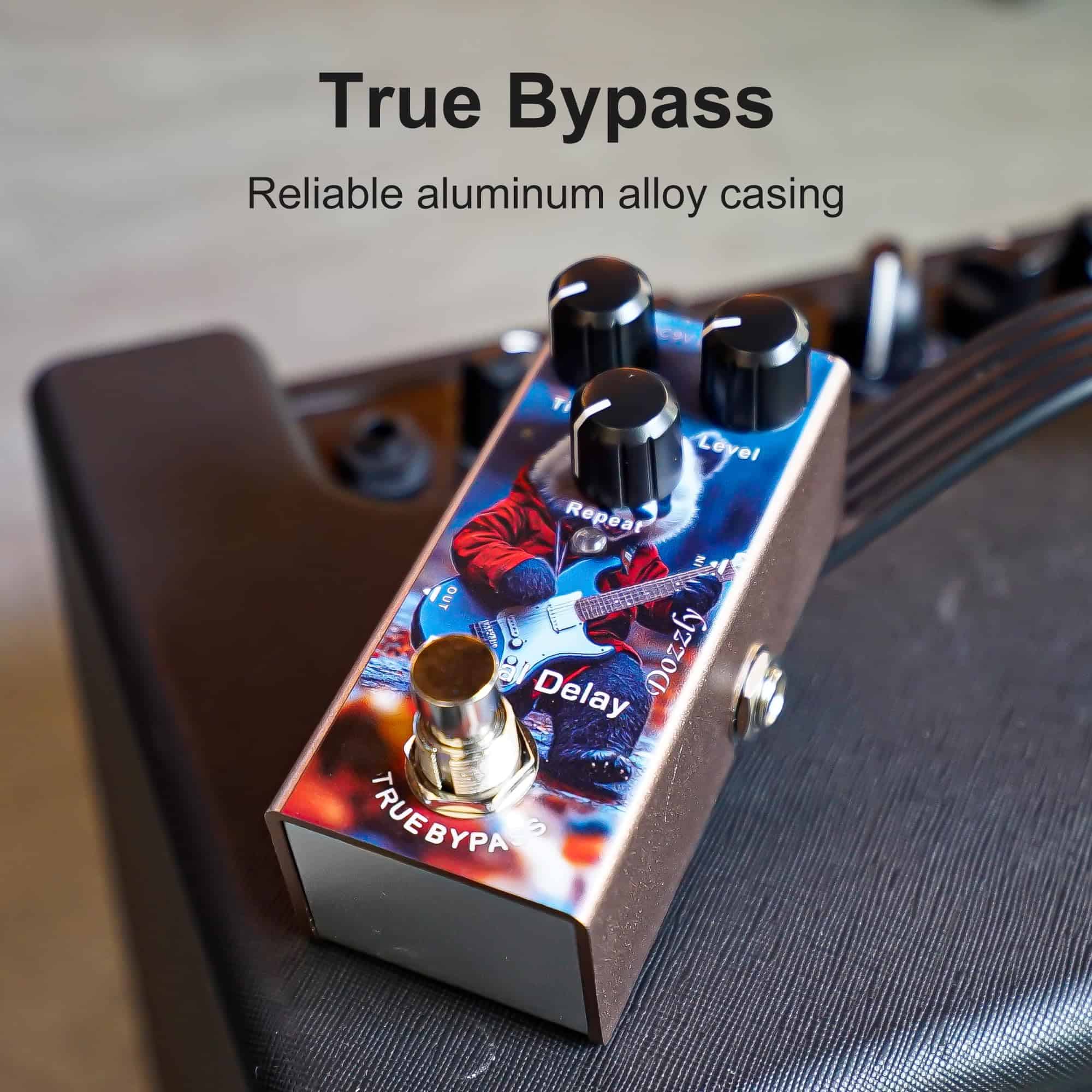 Pedal de Retardo Digital Dozzly para Guitarra Eléctrica - Imagen 4