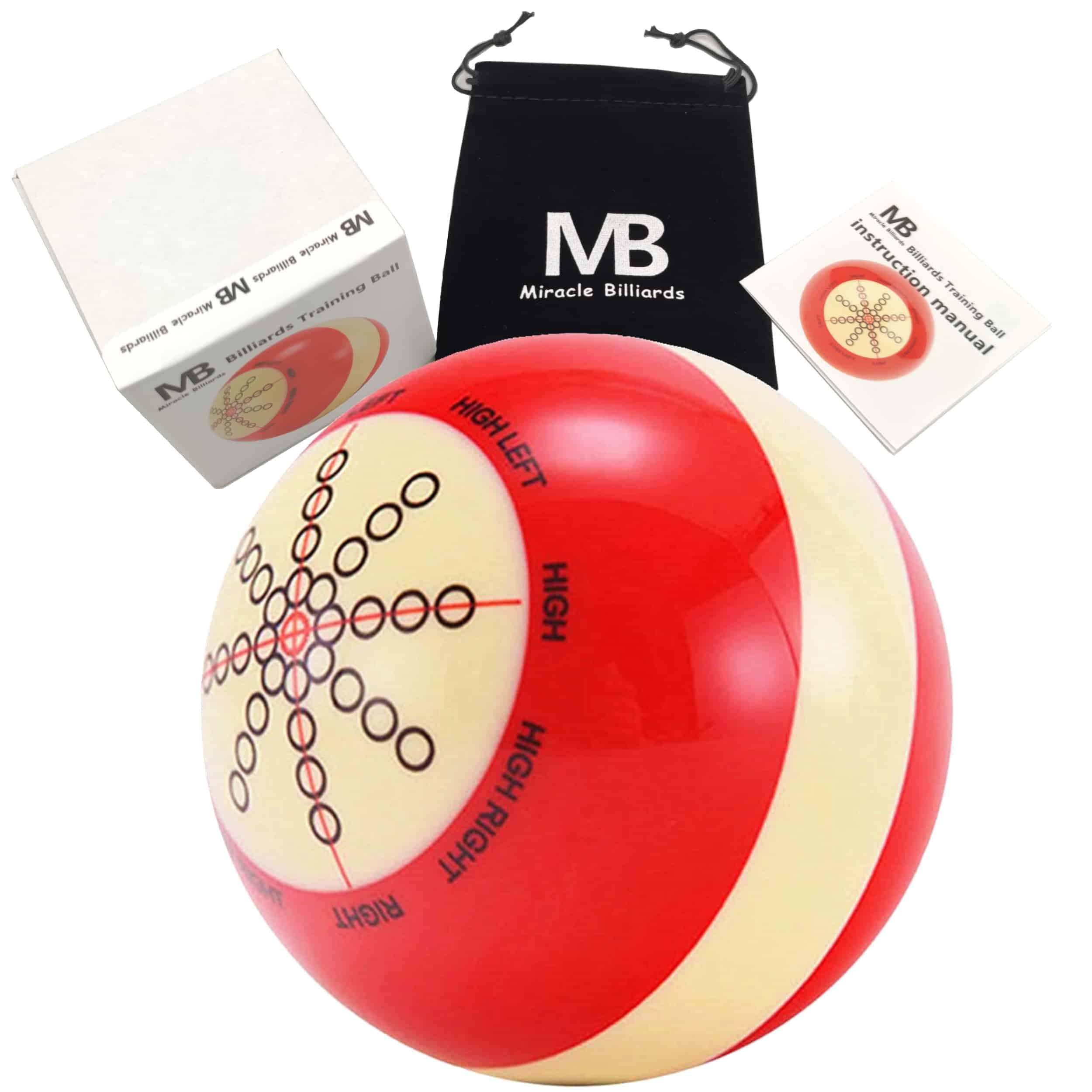 Bola de Entrenamiento Ponderada para Billar Bolas de