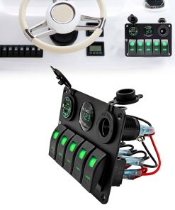 Panel de Interruptor basculante de 5 Gang, Impermeable