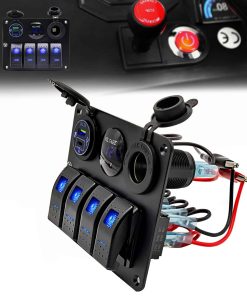 Panel de interruptores basculantes de 4 vías, Panel de