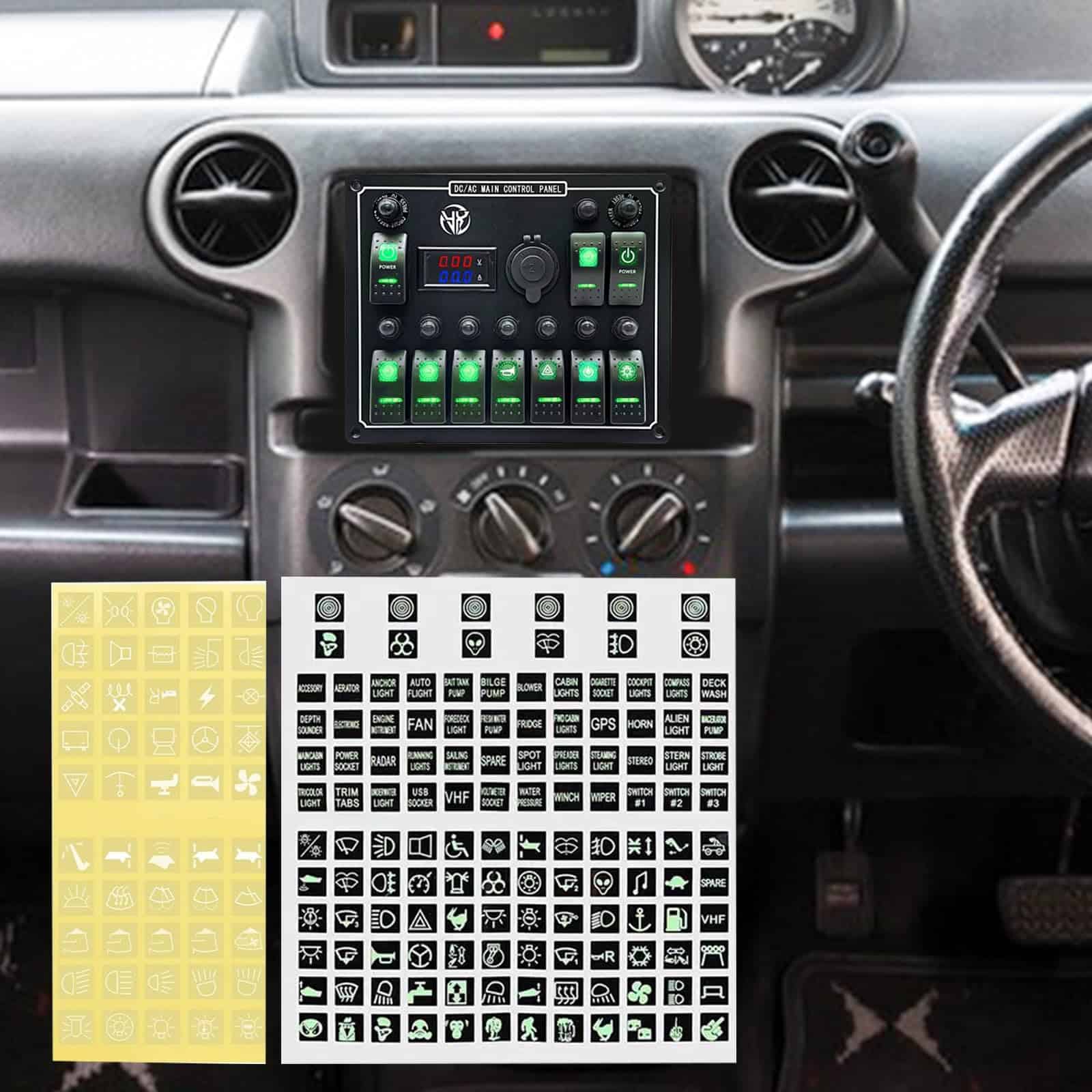 Panel de Interruptores de 10 Botones Impermeable - Imagen 6