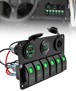 Panel de interruptores de 6 vías, Impermeable,