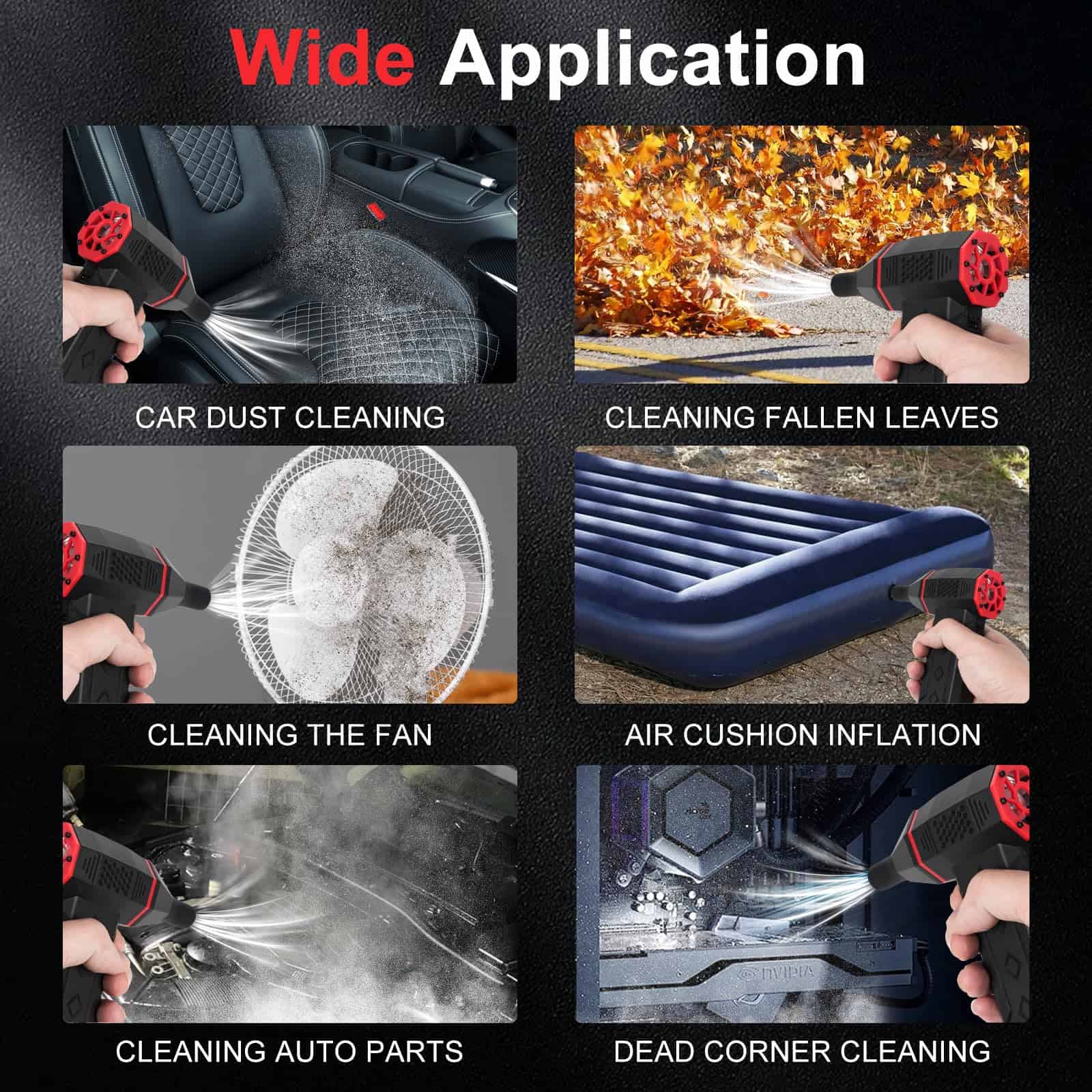 Soplador de Aire Comprimido Eléctrico BIMEOE-130000RPM - Imagen 8