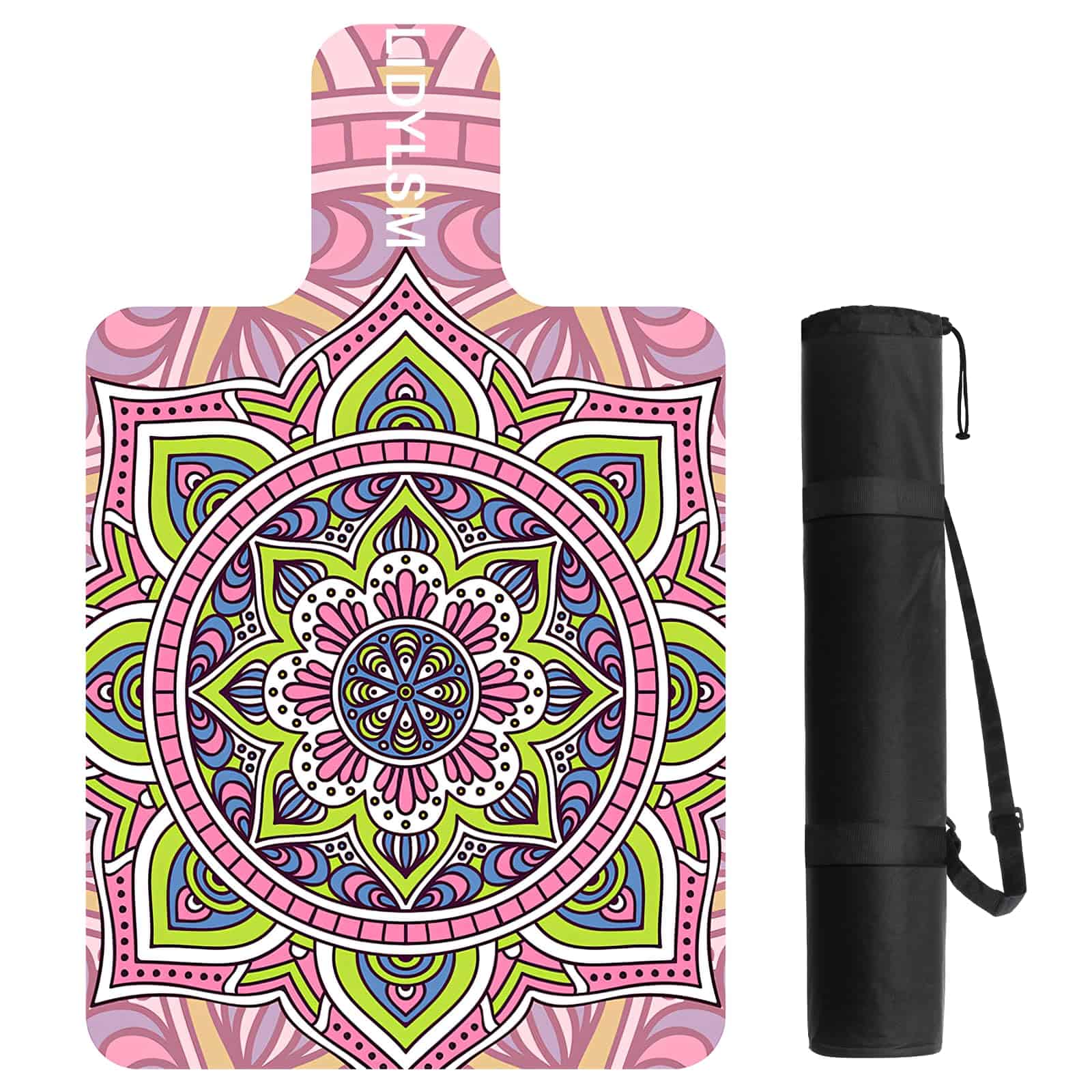 Tapete para Pilates LIDYLSM, Funda antideslizante, Ligero y