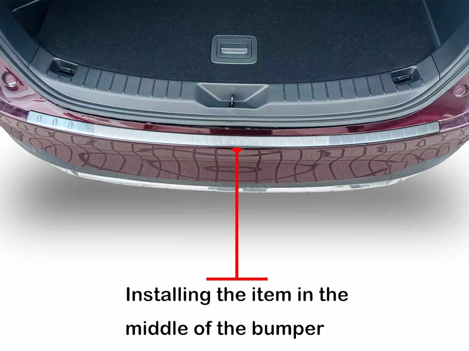 Protector de Cubierta de Umbrales de Parachoques Trasero - Imagen 5