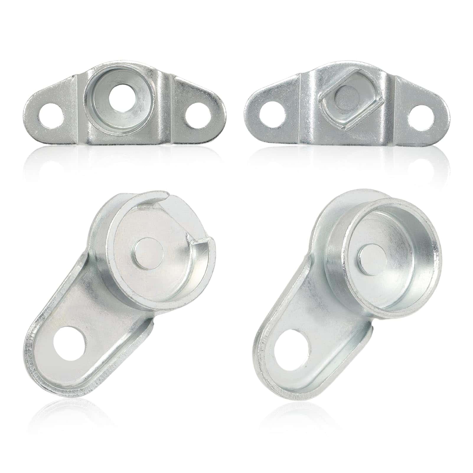 Kaloeou 4 pcs Bisagra de Portón Bisagra de Guardabarros