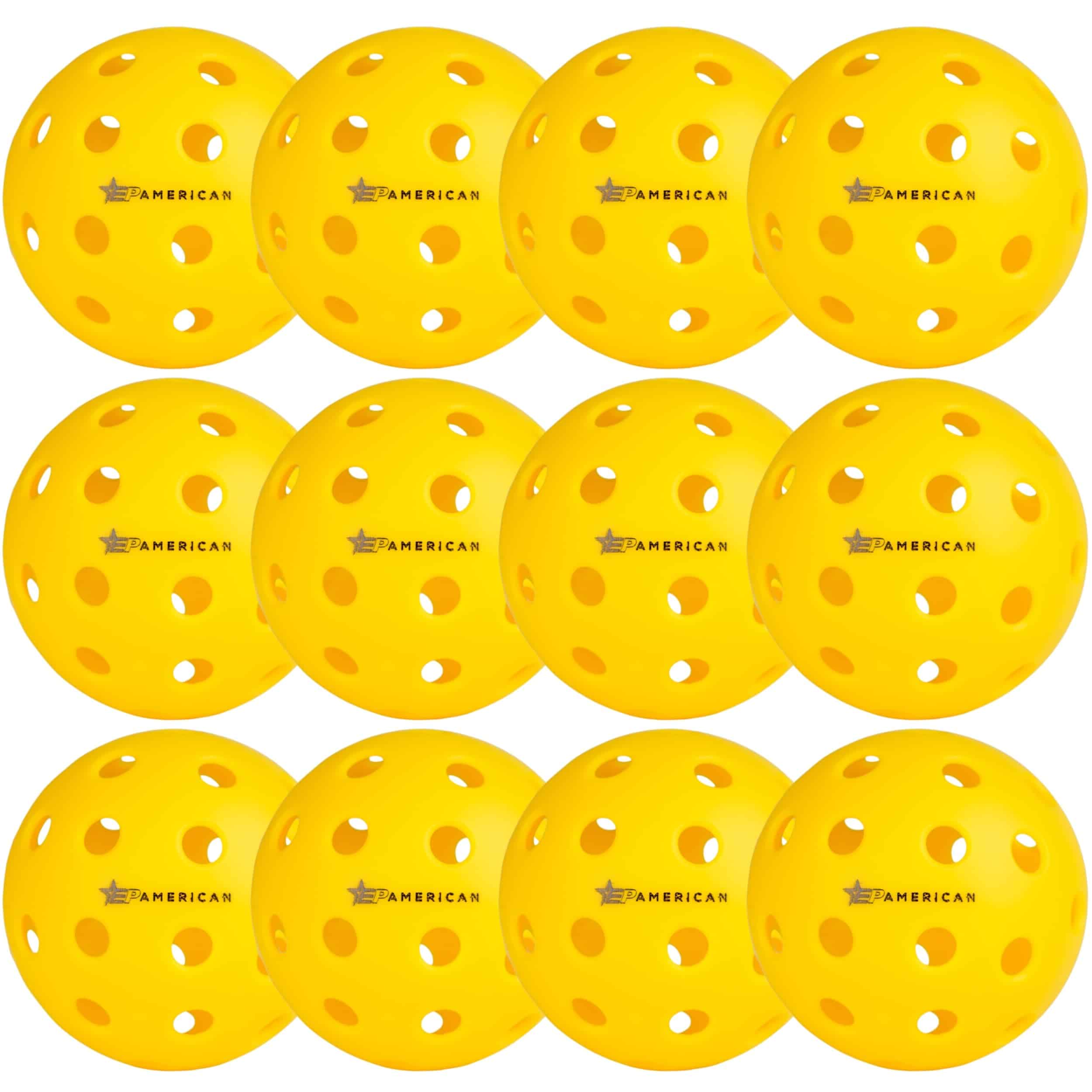 EP American Outdoor Pickleballs USAPA Approved | Hecho en