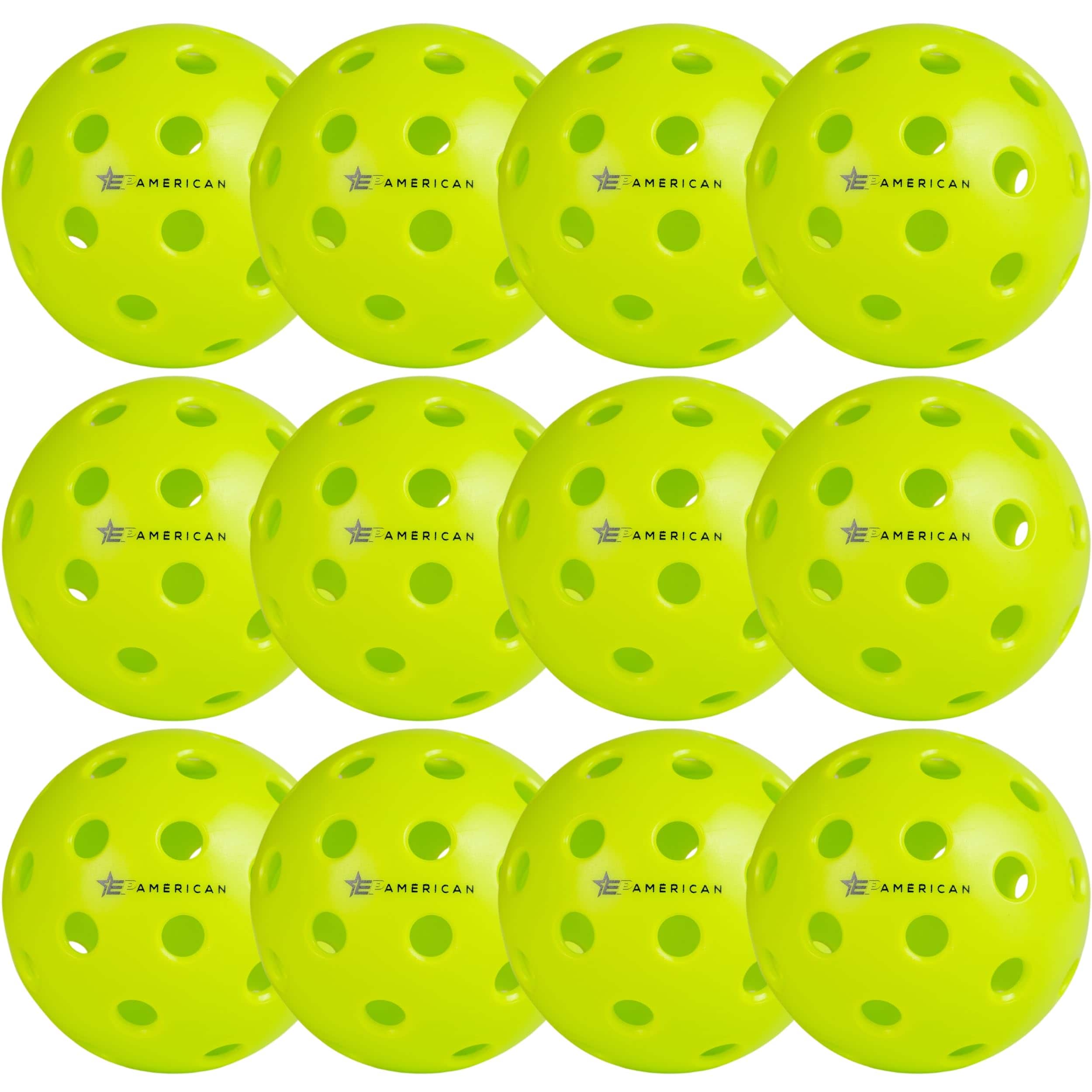 Bolas de Pickleball EP American Outdoor Aprobadas por la