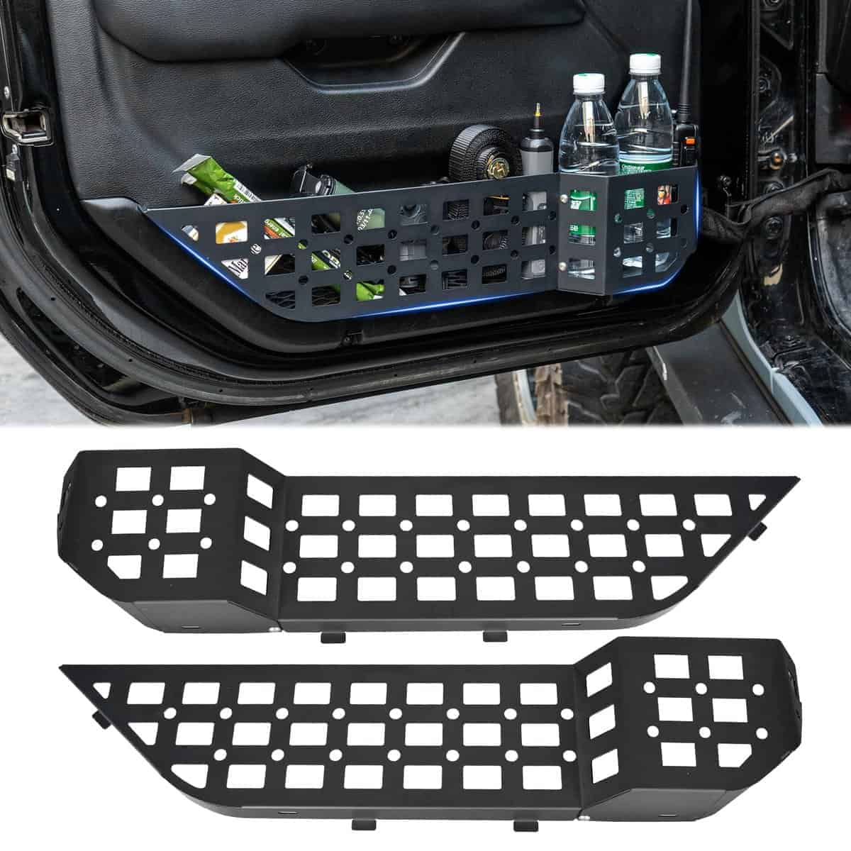 Caja de almacenamiento de puerta delantera de metal Z8 para