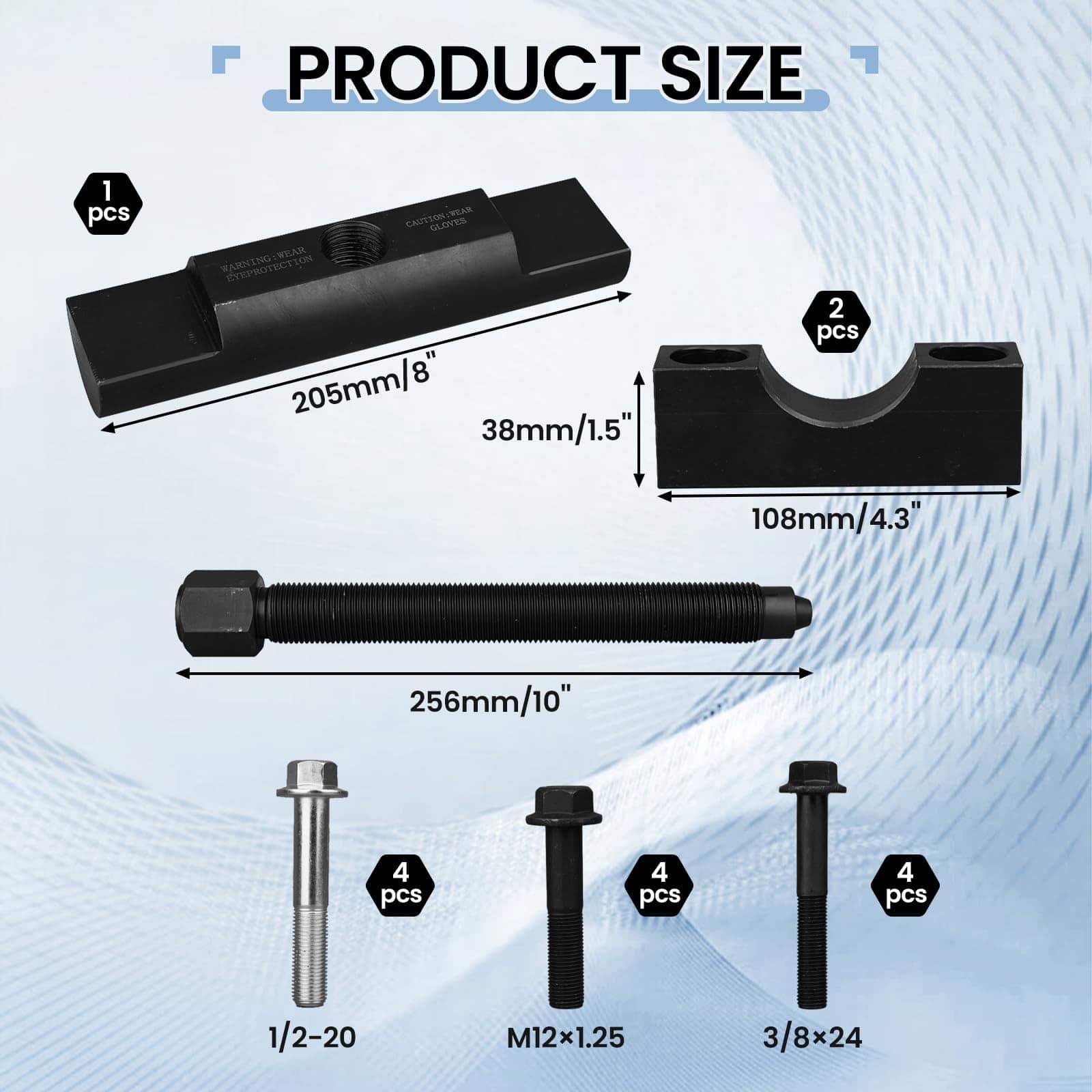 BBTEQEKN 60050 Extractor de Yugo de Servicio Pesado, Kit de - Imagen 3