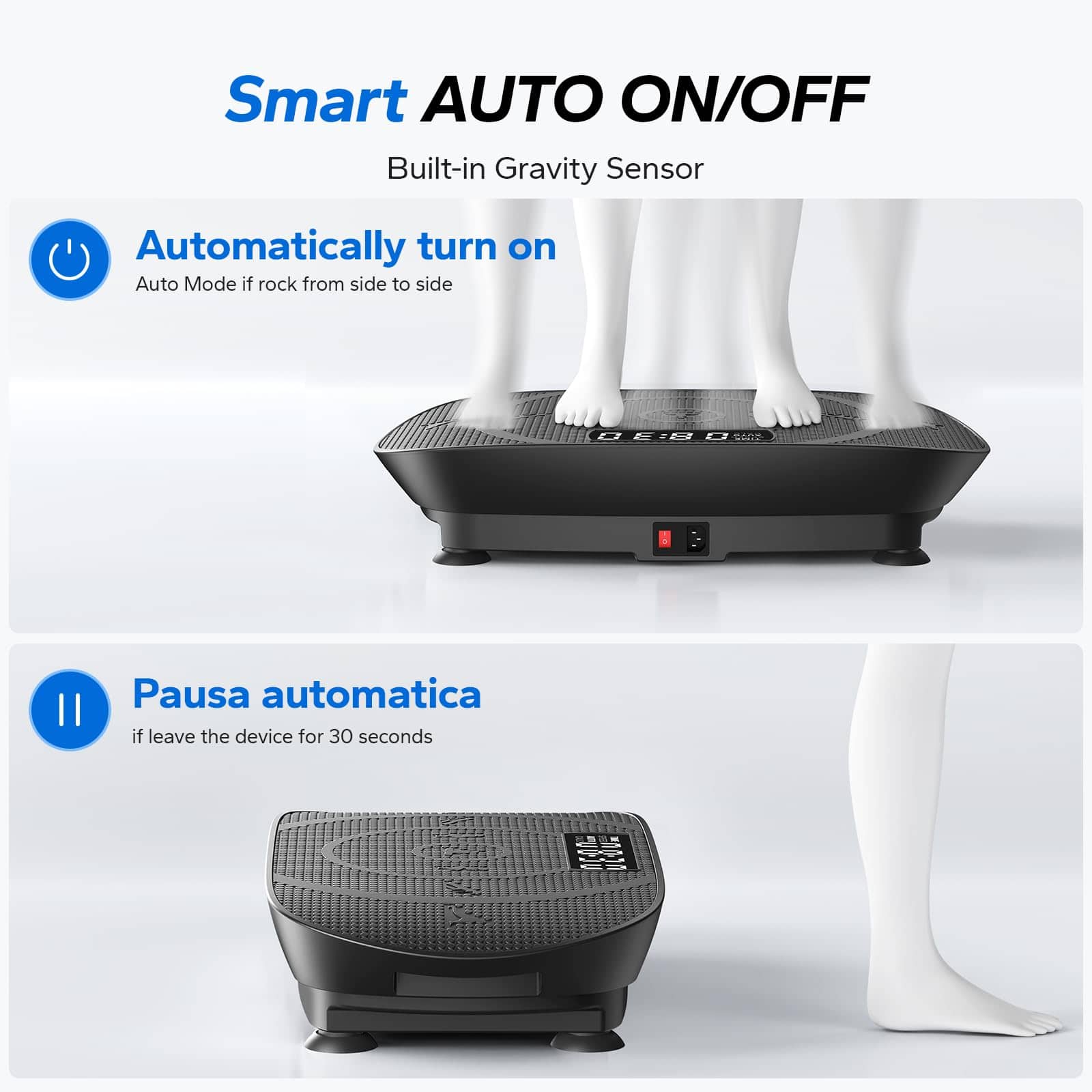 Plataforma de Vibración MERACH, Máquina de Ejercicio de - Imagen 5